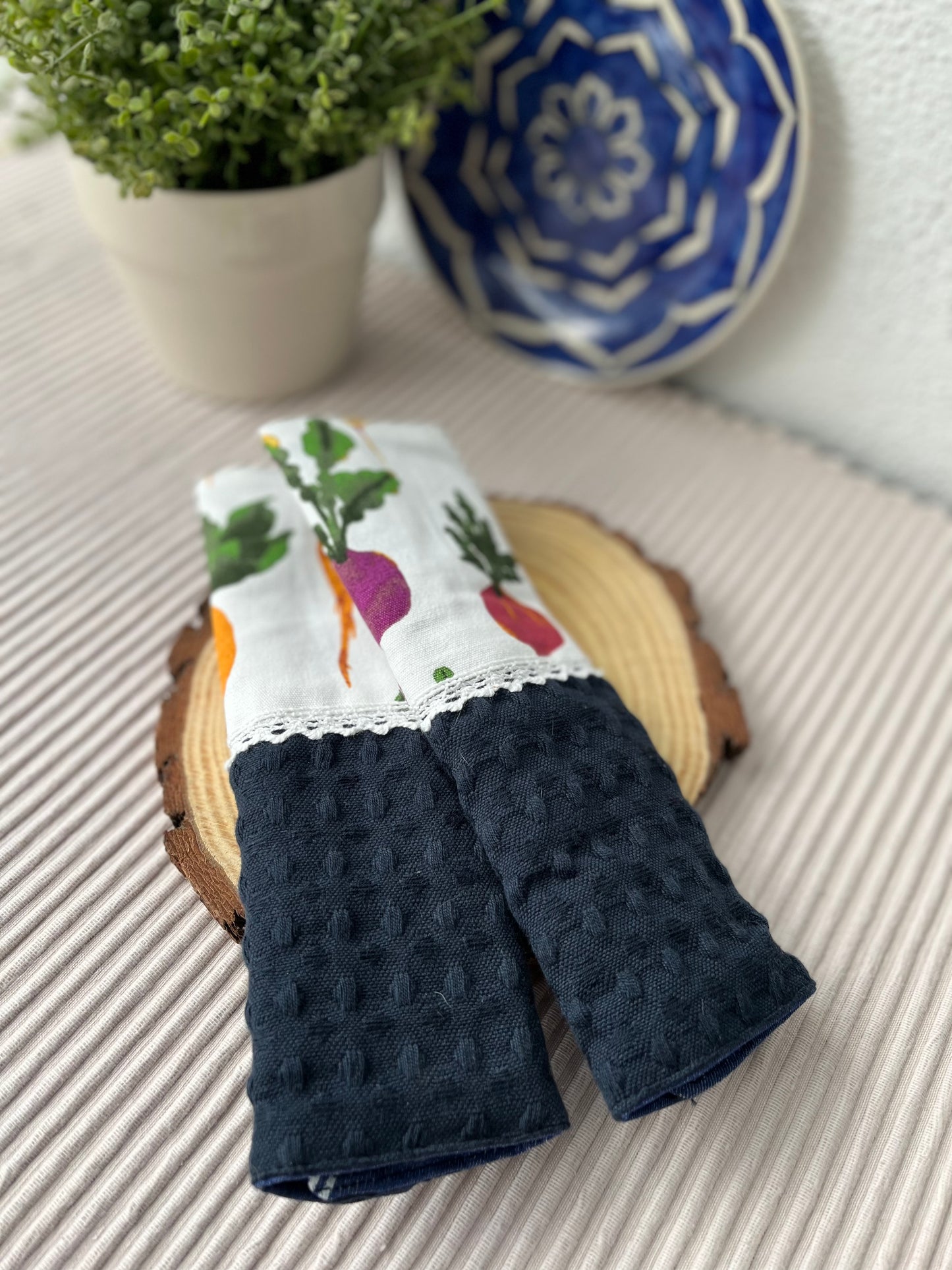 Fridge Handle Cover- Carrots and Turnips