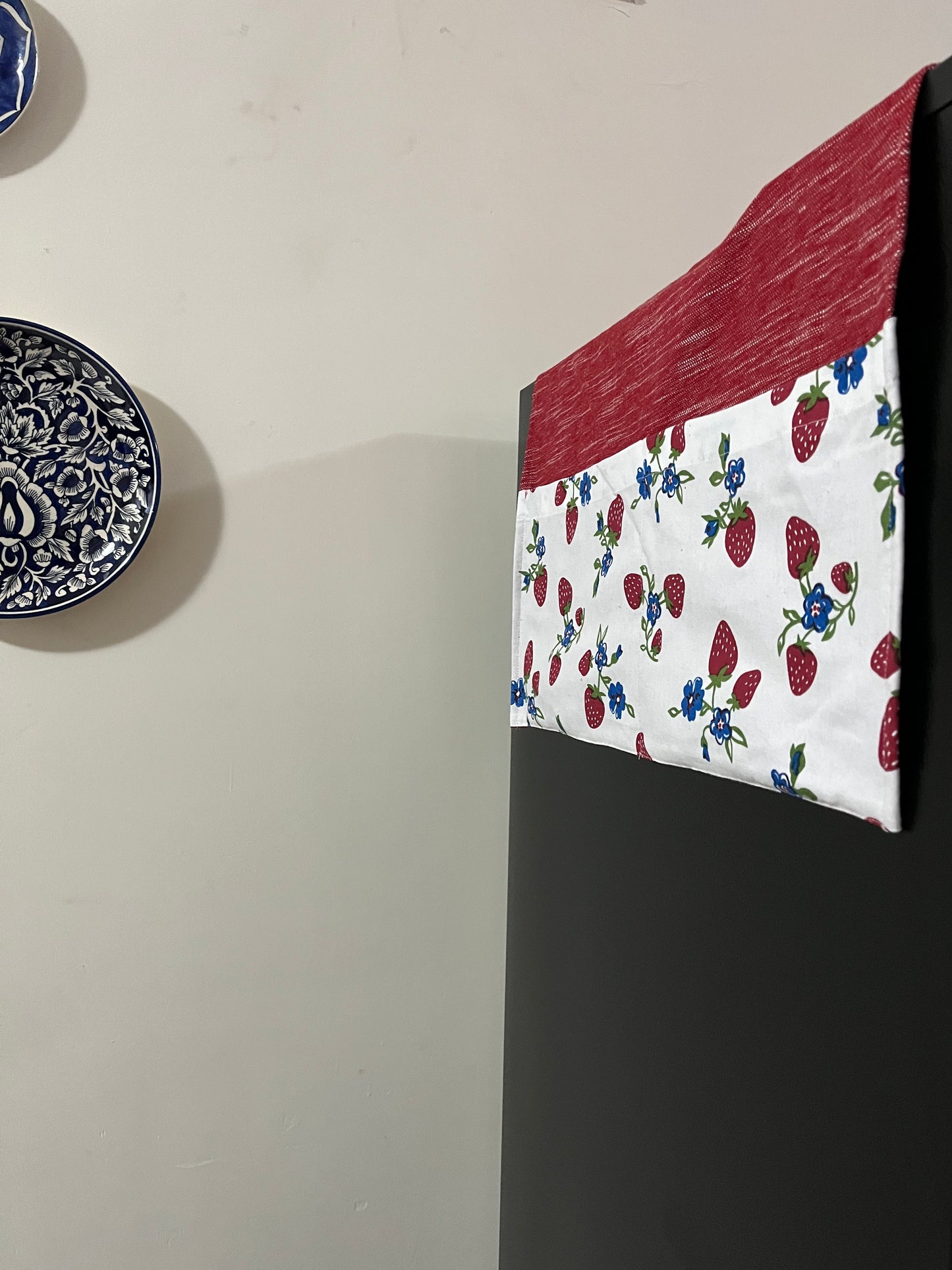 Fridge Top Cover. - Strawberries