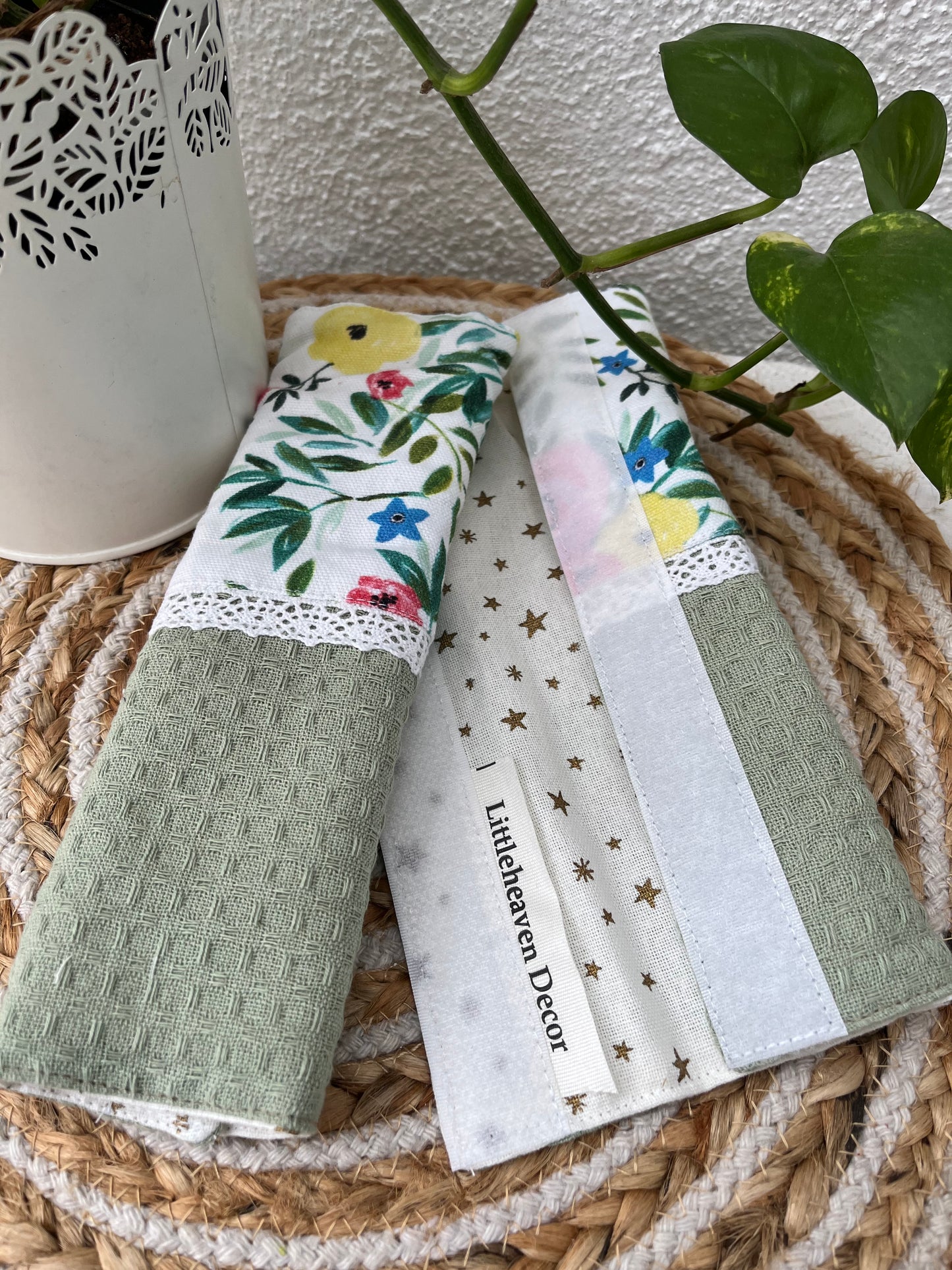 Fridge Handle Covers - Sage Garden
