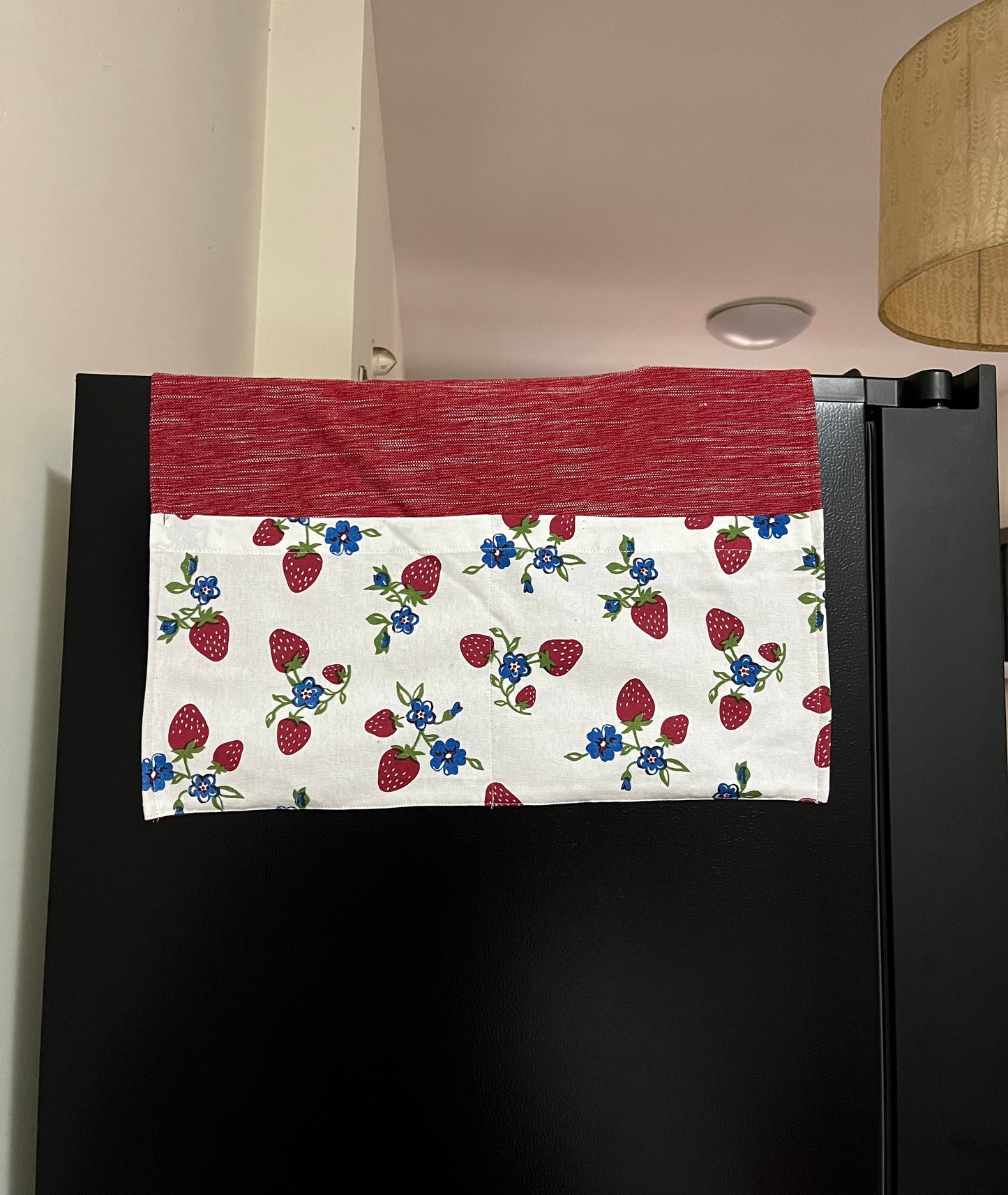 Fridge Top Cover. - Strawberries