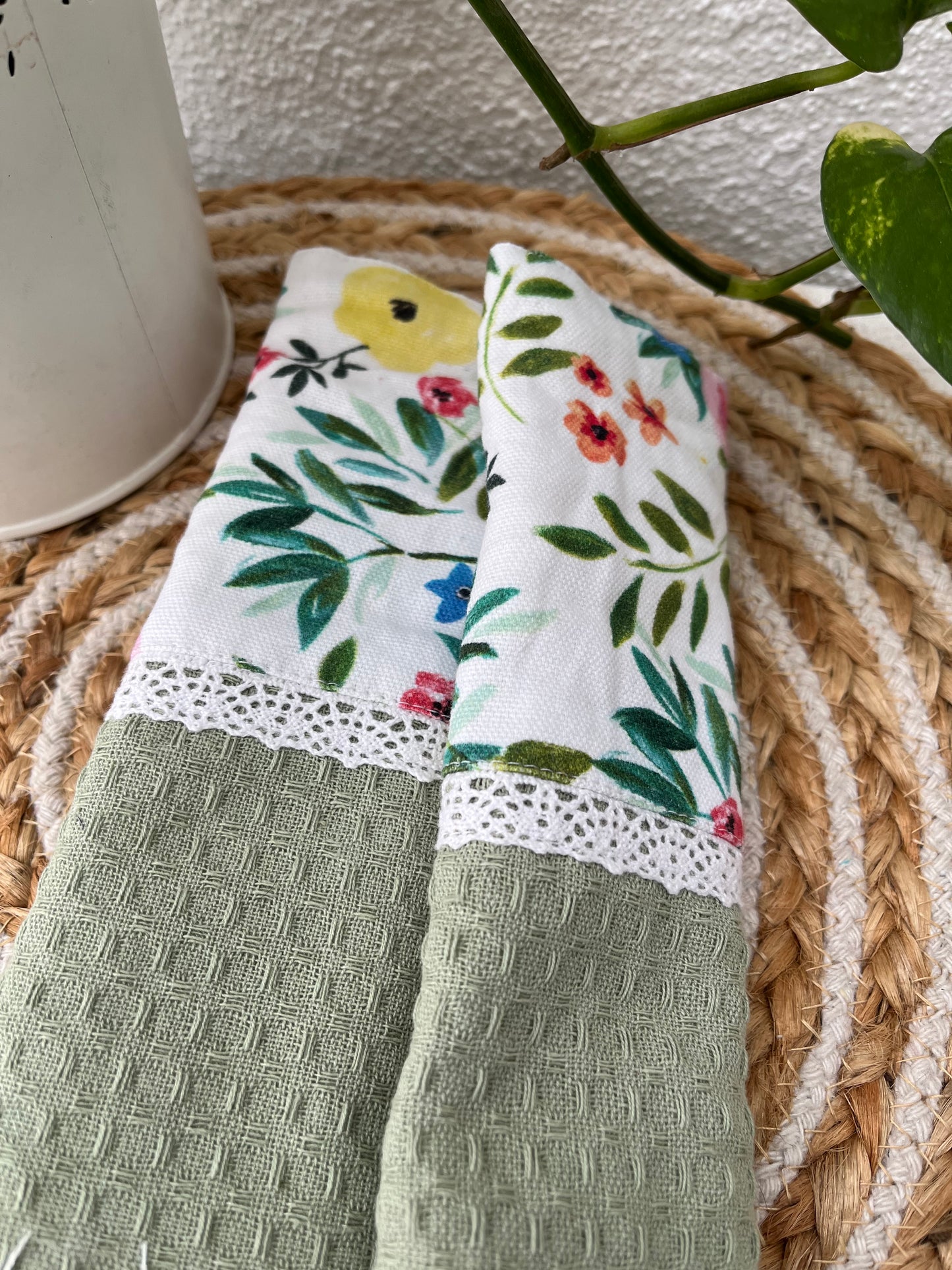 Fridge Handle Covers - Sage Garden