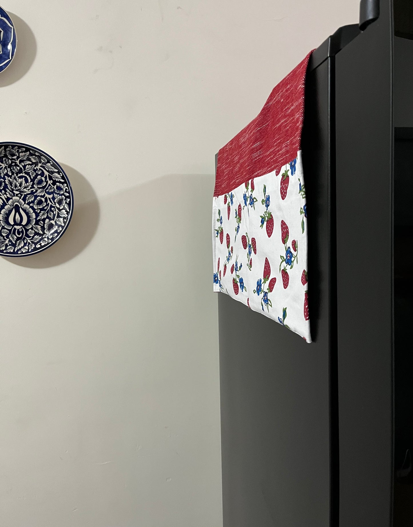 Fridge Top Cover. - Strawberries