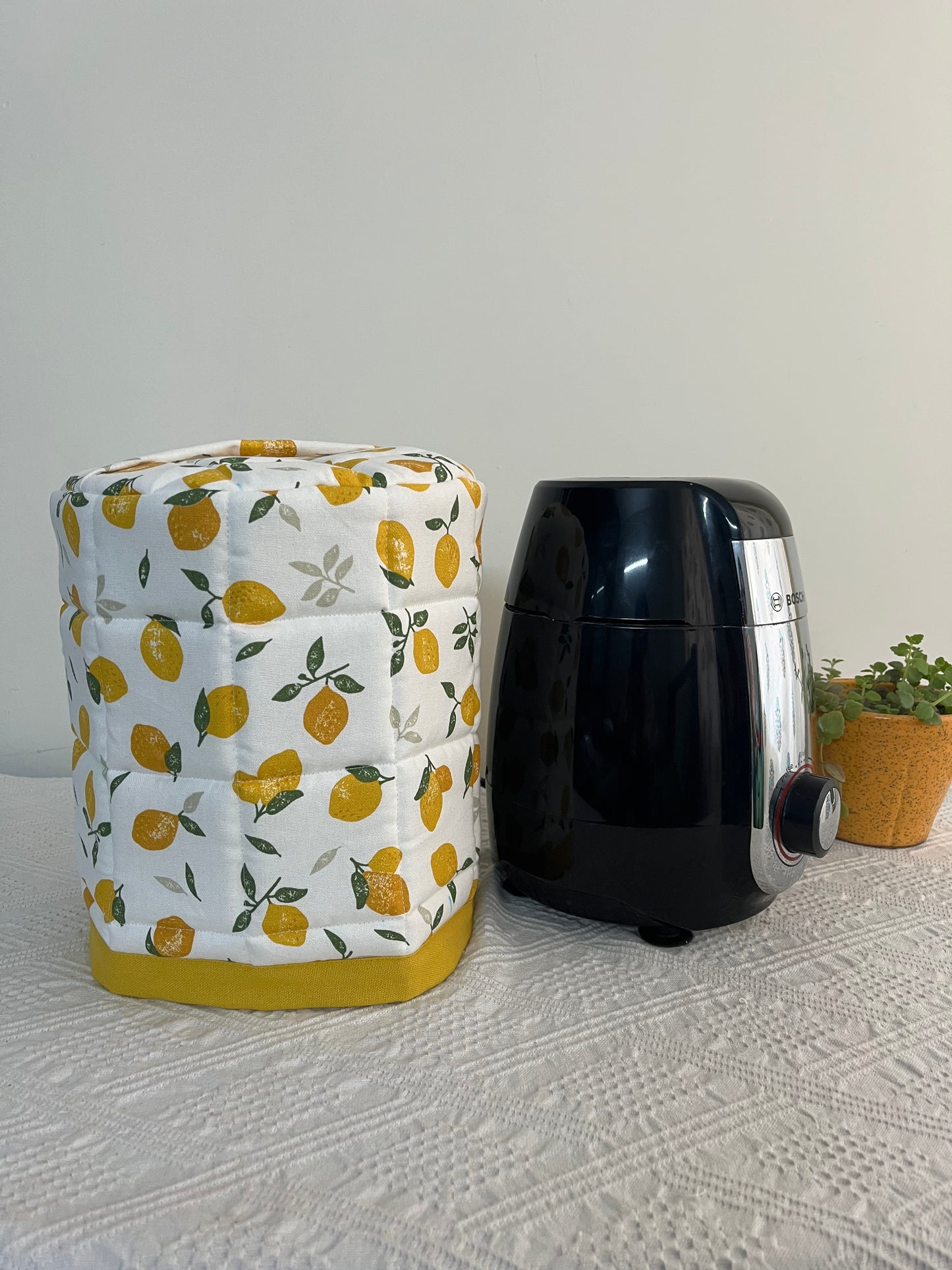 Mixer Grinder Cover ( Round ) - Tiny lemons