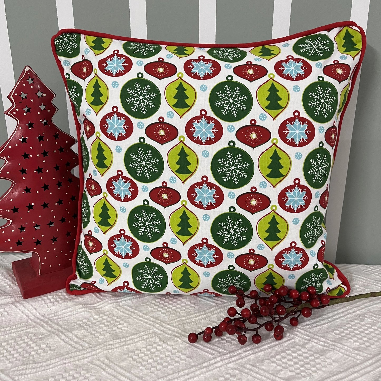Cushion Cover - Baubles