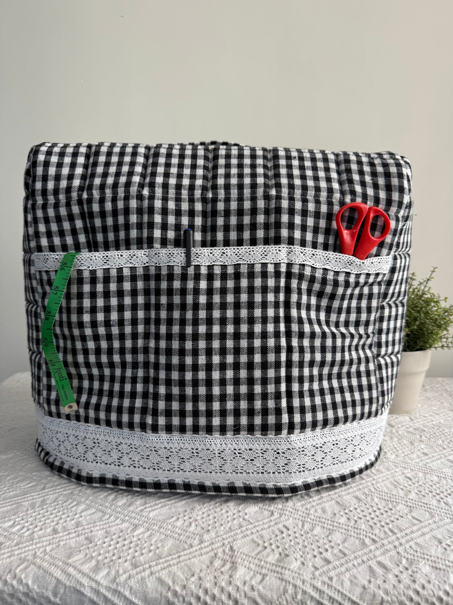 Sewing Machine Cover - Monochrome
