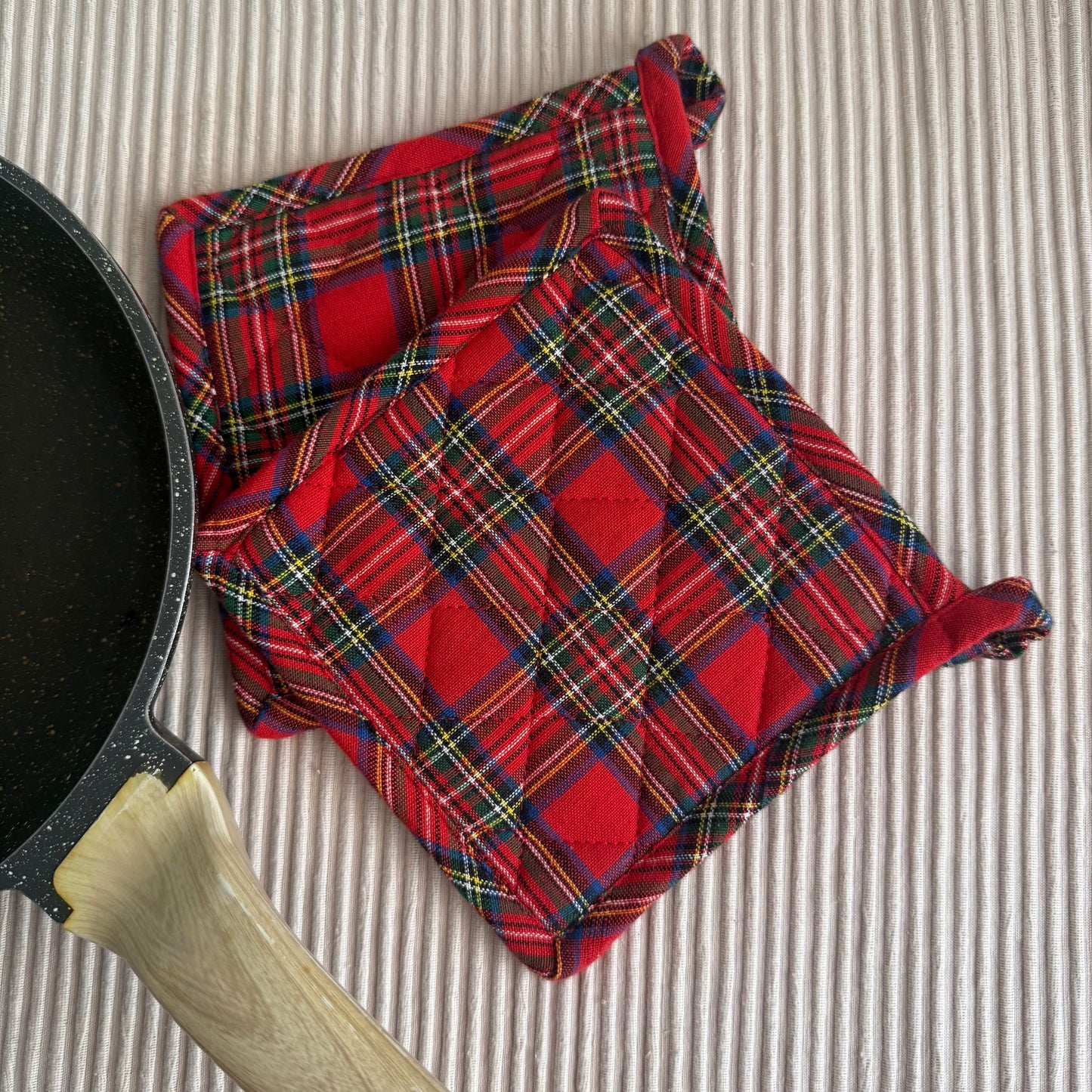 Potholder - Red Tartan (Set of 2)