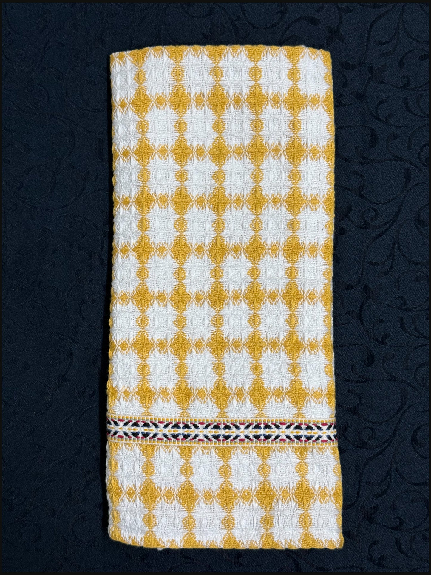 Kitchen Towel - Lemon waffles