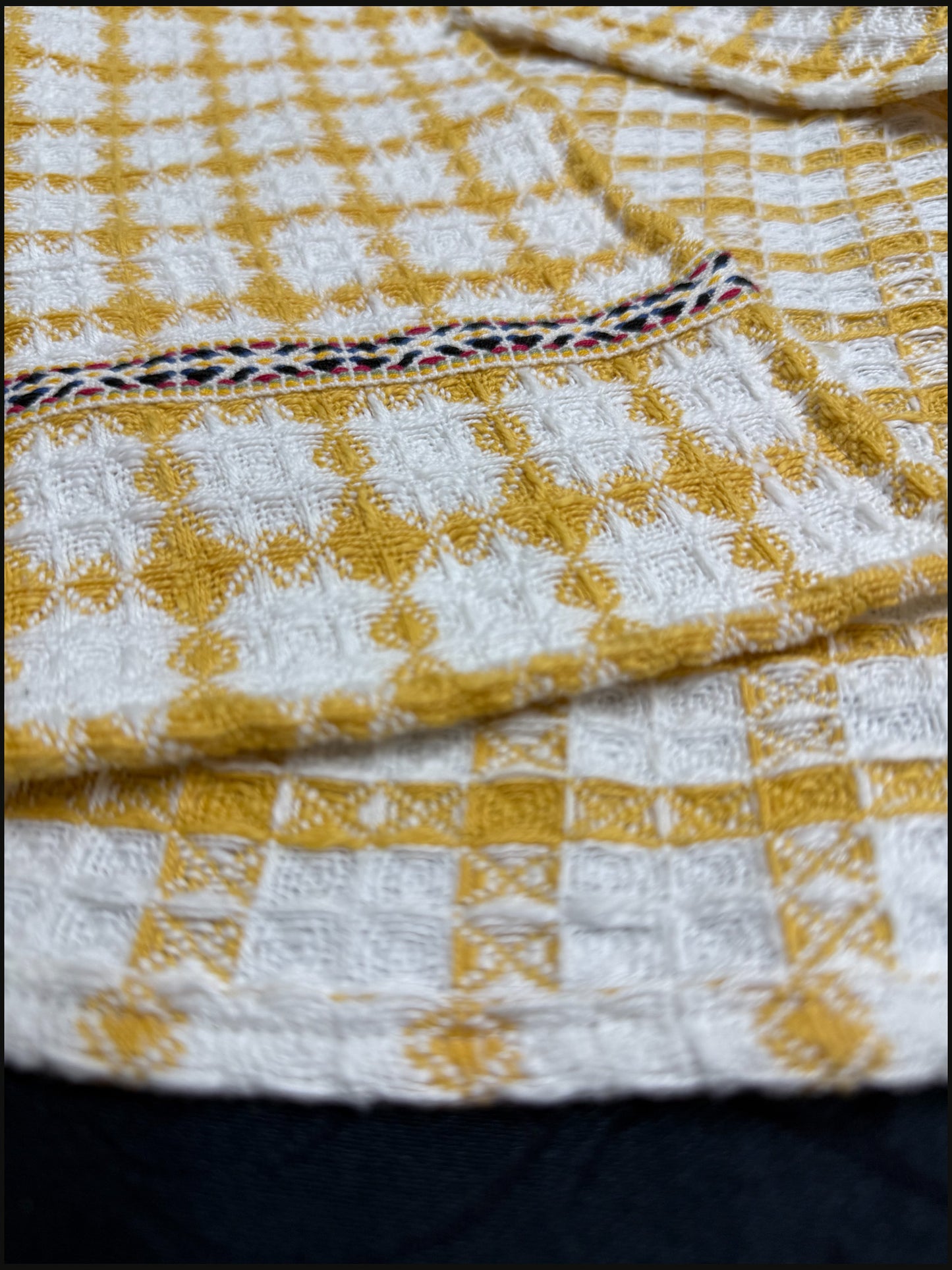 Kitchen Towel - Lemon waffles
