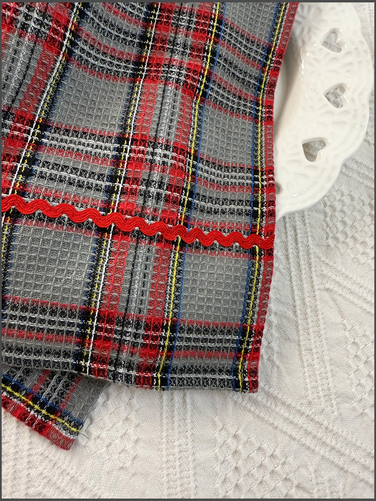 Kitchen Towel - Grey Plaid
