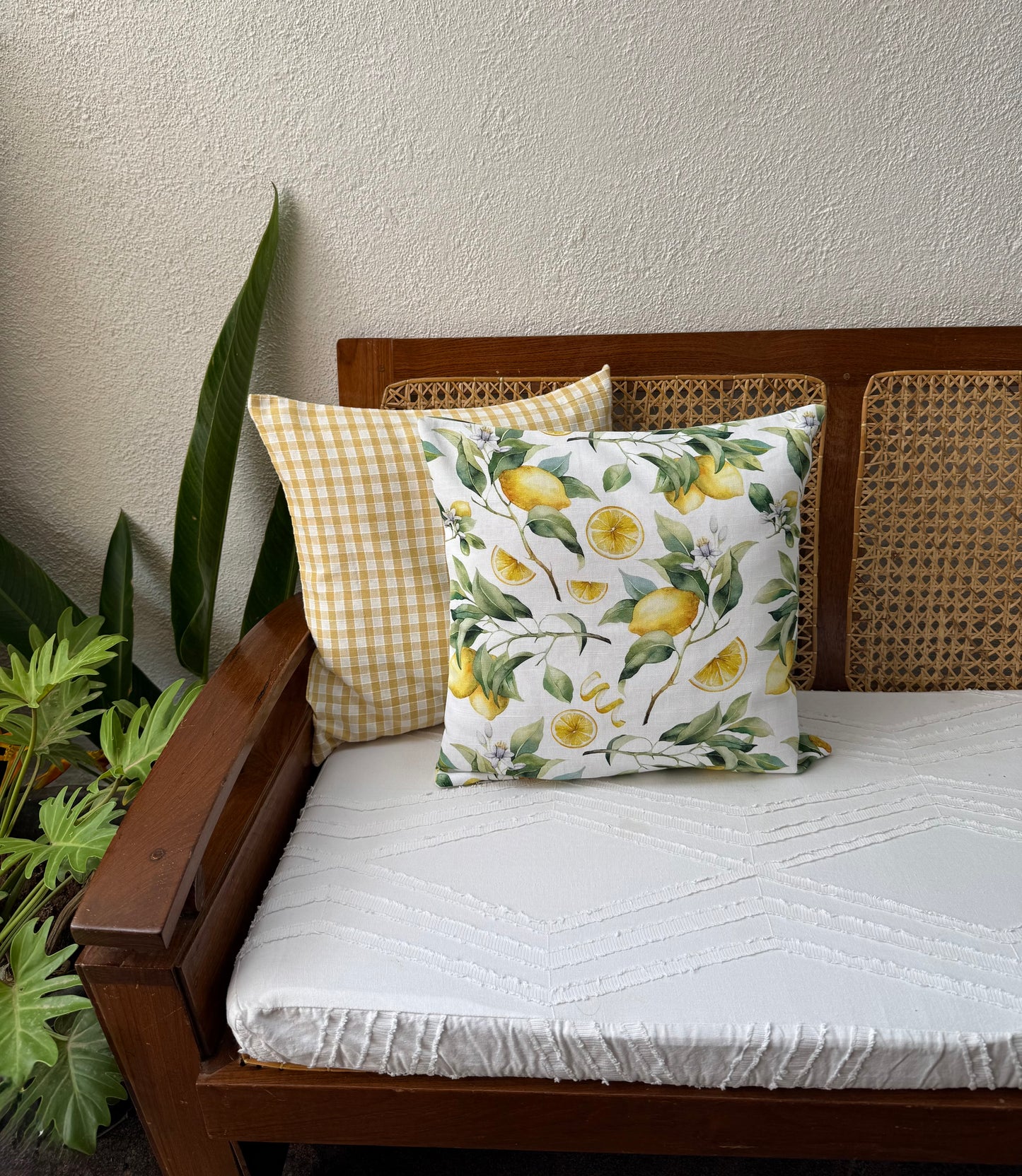 Cushion Cover - Yellow Yellow