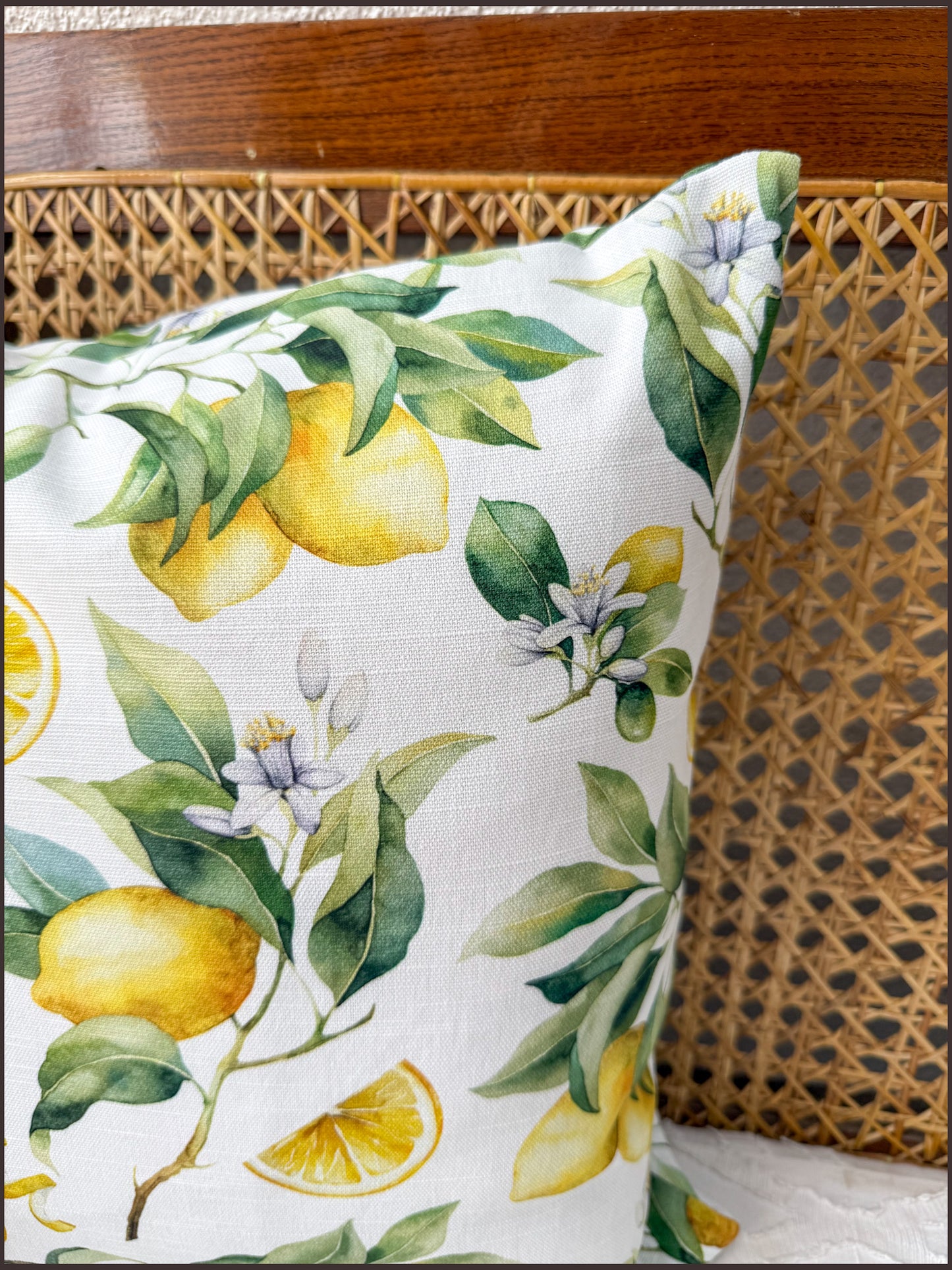Cushion Cover - Bunch of Lemons