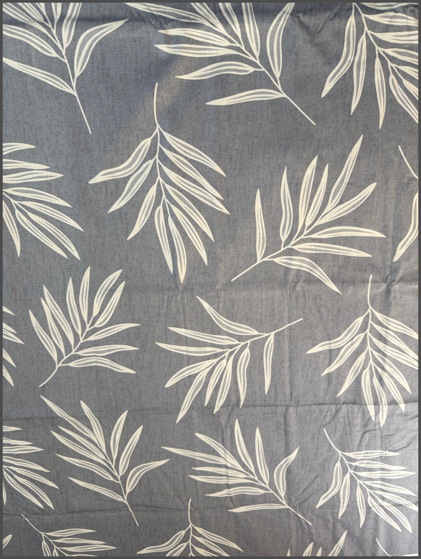 Bed Sheet - Ferns on Blue