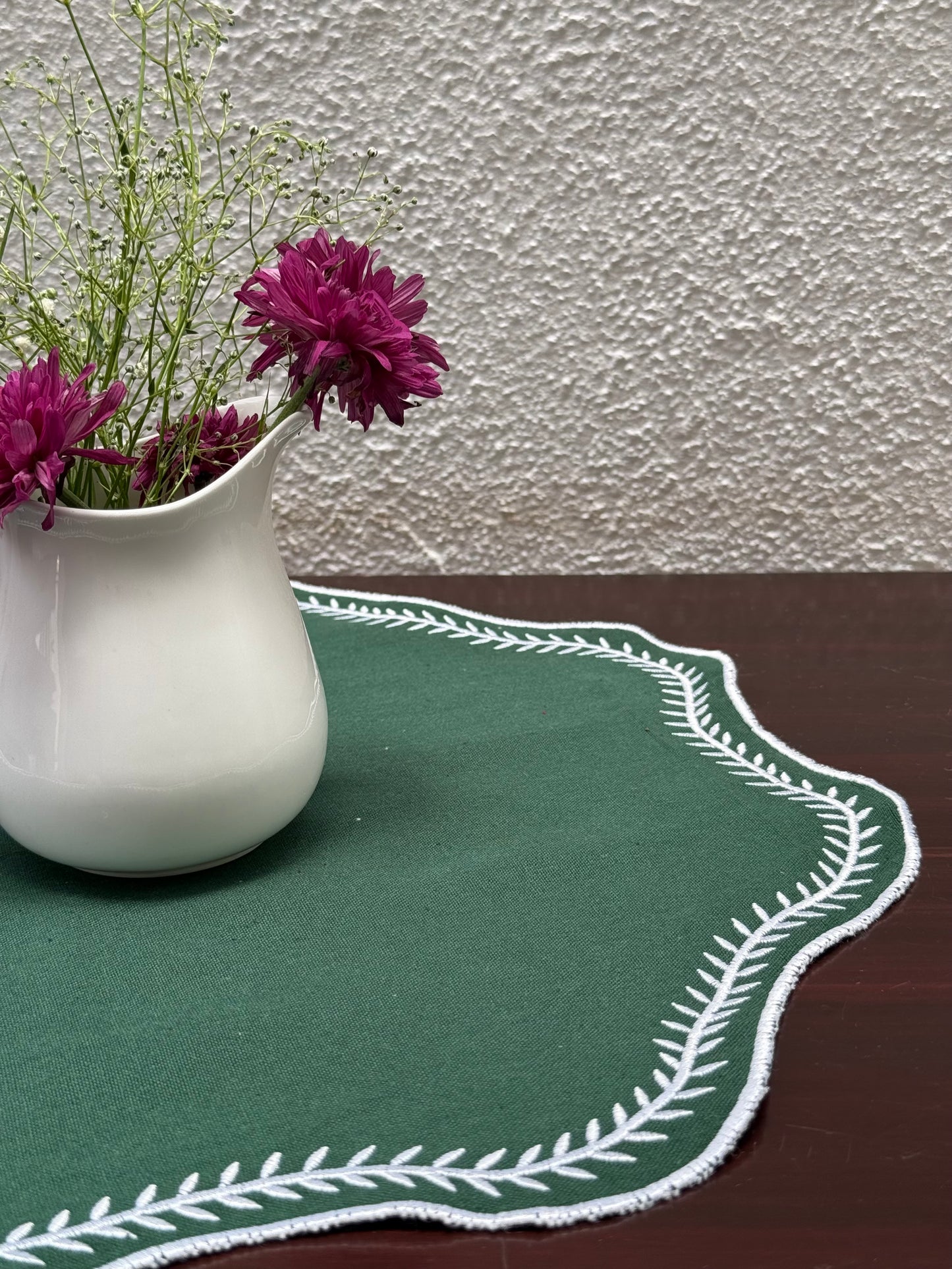 Centre Table Mat - Greenage