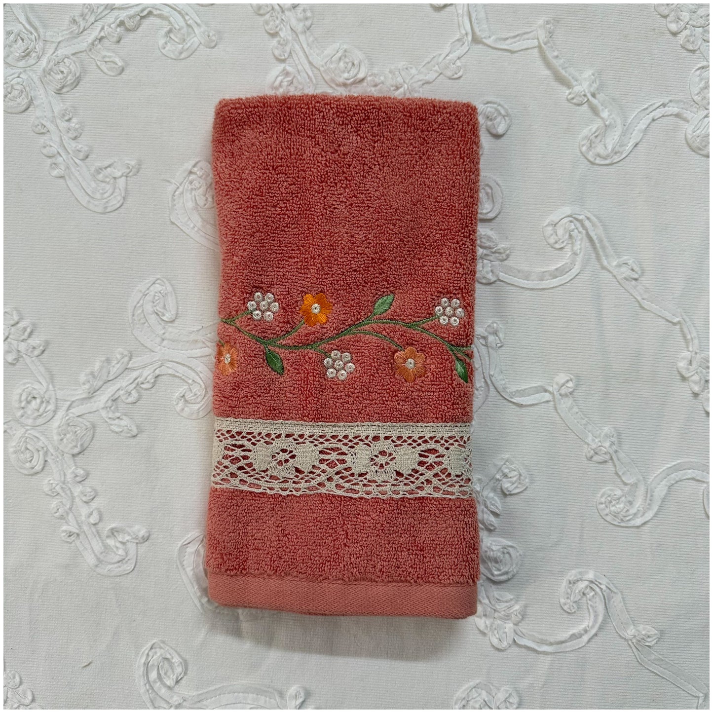 Hand Towel - Peach Peach