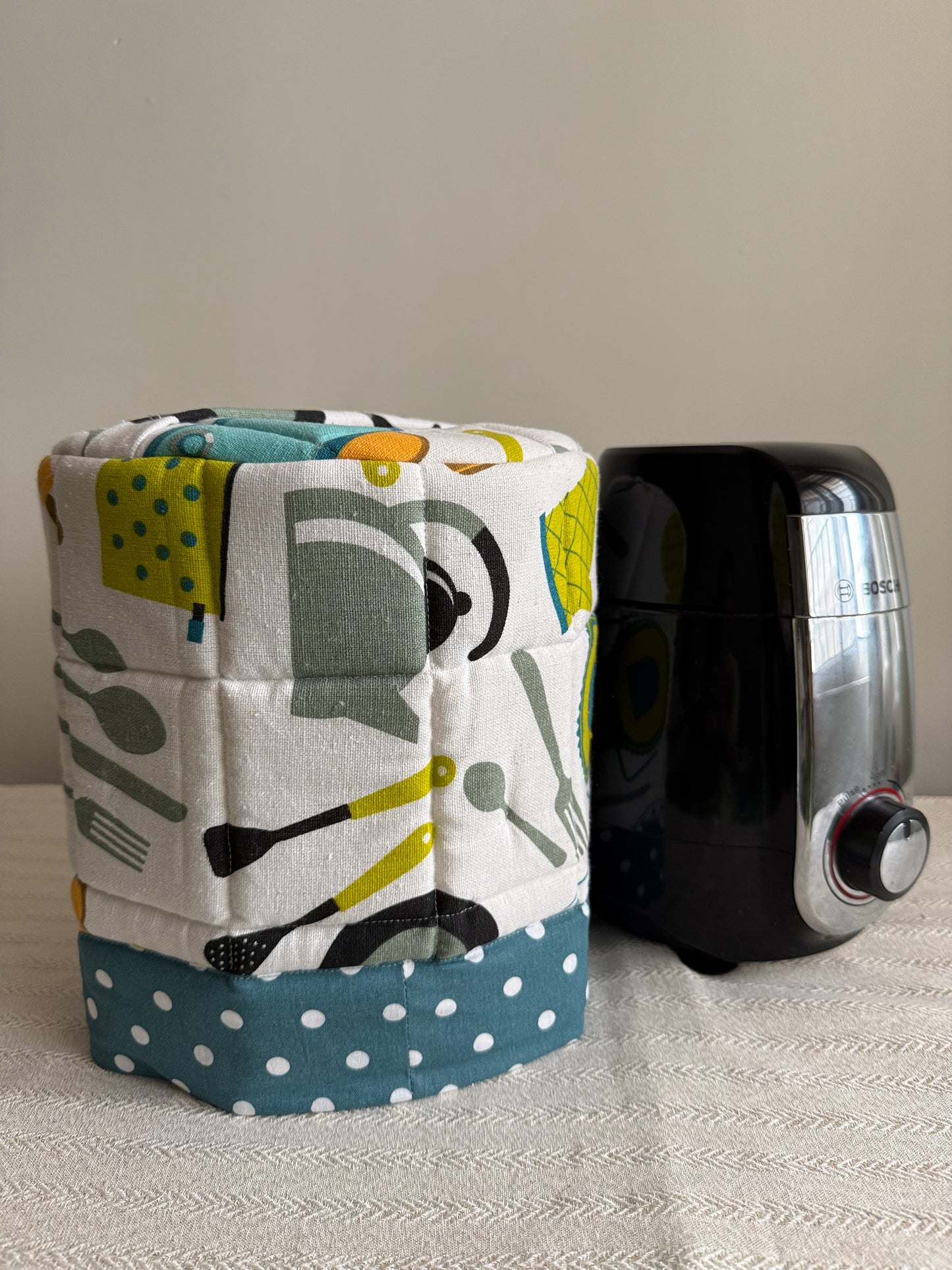 Mixer Grinder Cover - Blue Kitchen