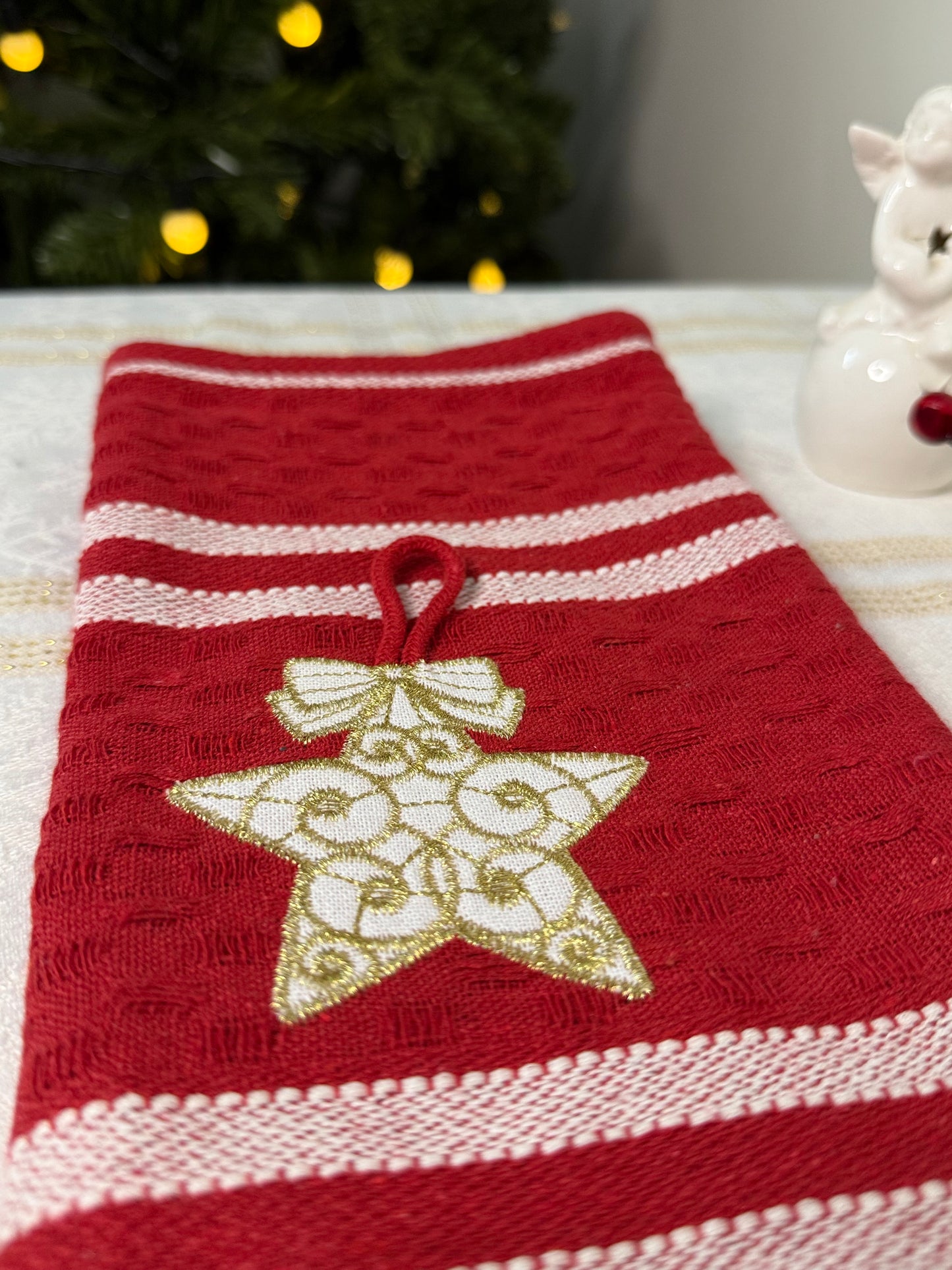 Christmas Kitchen Towel - Christmas Star