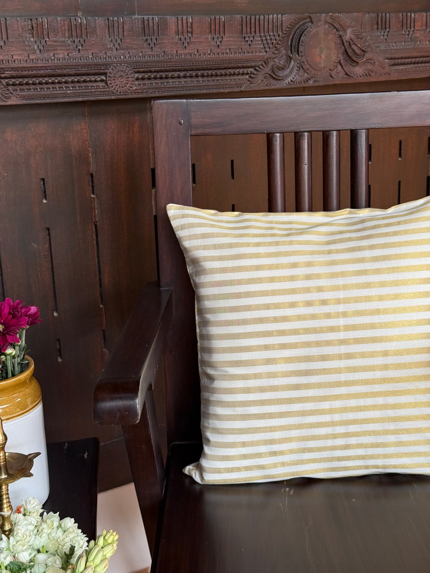 Cushion Cover - Kasavu kara