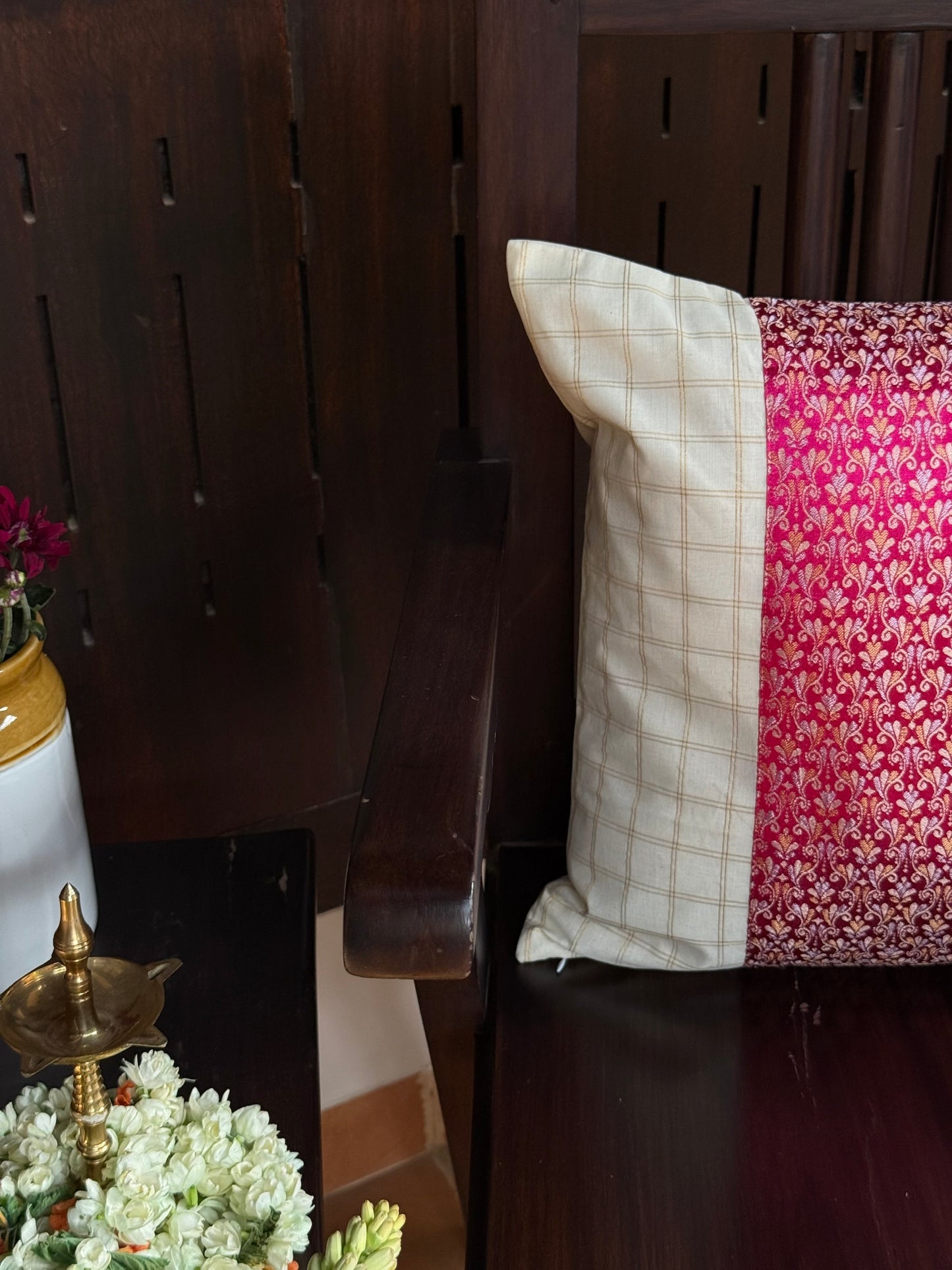 Cushion Cover - Maharani Patch