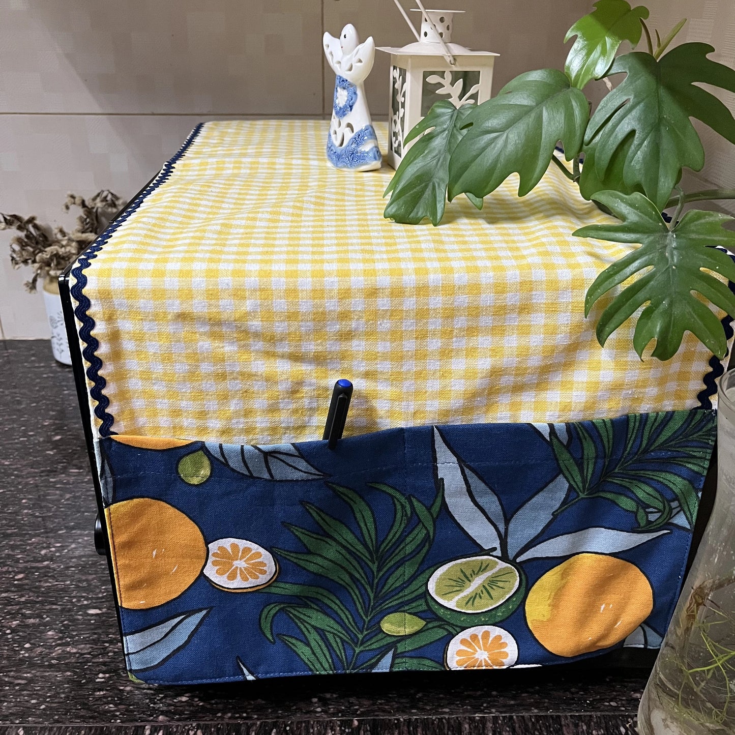 Microwave Cover - Sunshine & Lemons