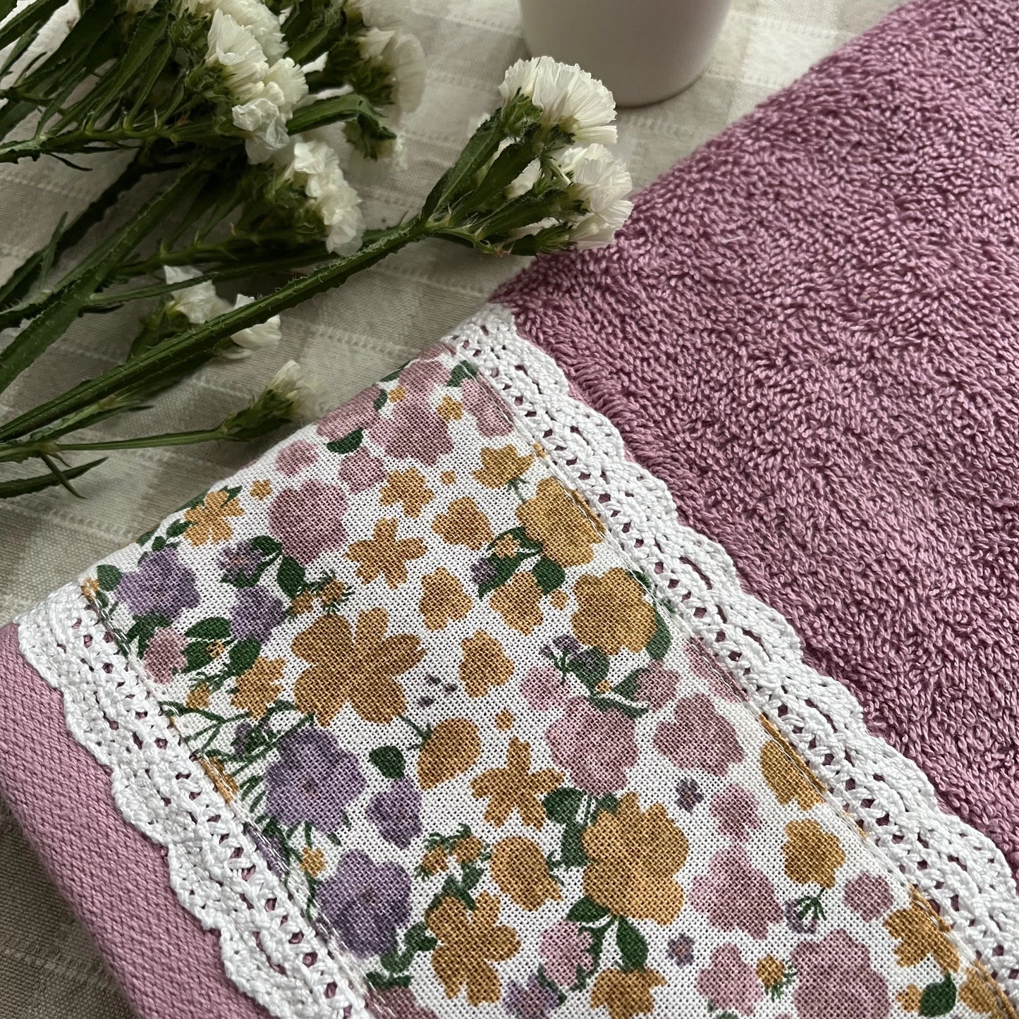 Hand Towel- Lilac n Lavender