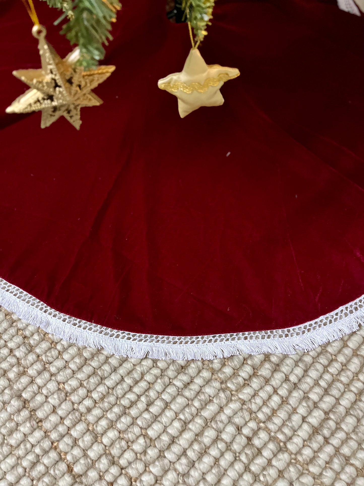 Christmas Tree Skirt - velvetty