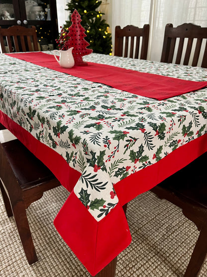 Christmas Tablecloth - Mistletoes