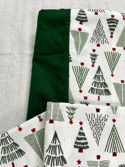 Christmas Bedsheet - All trees