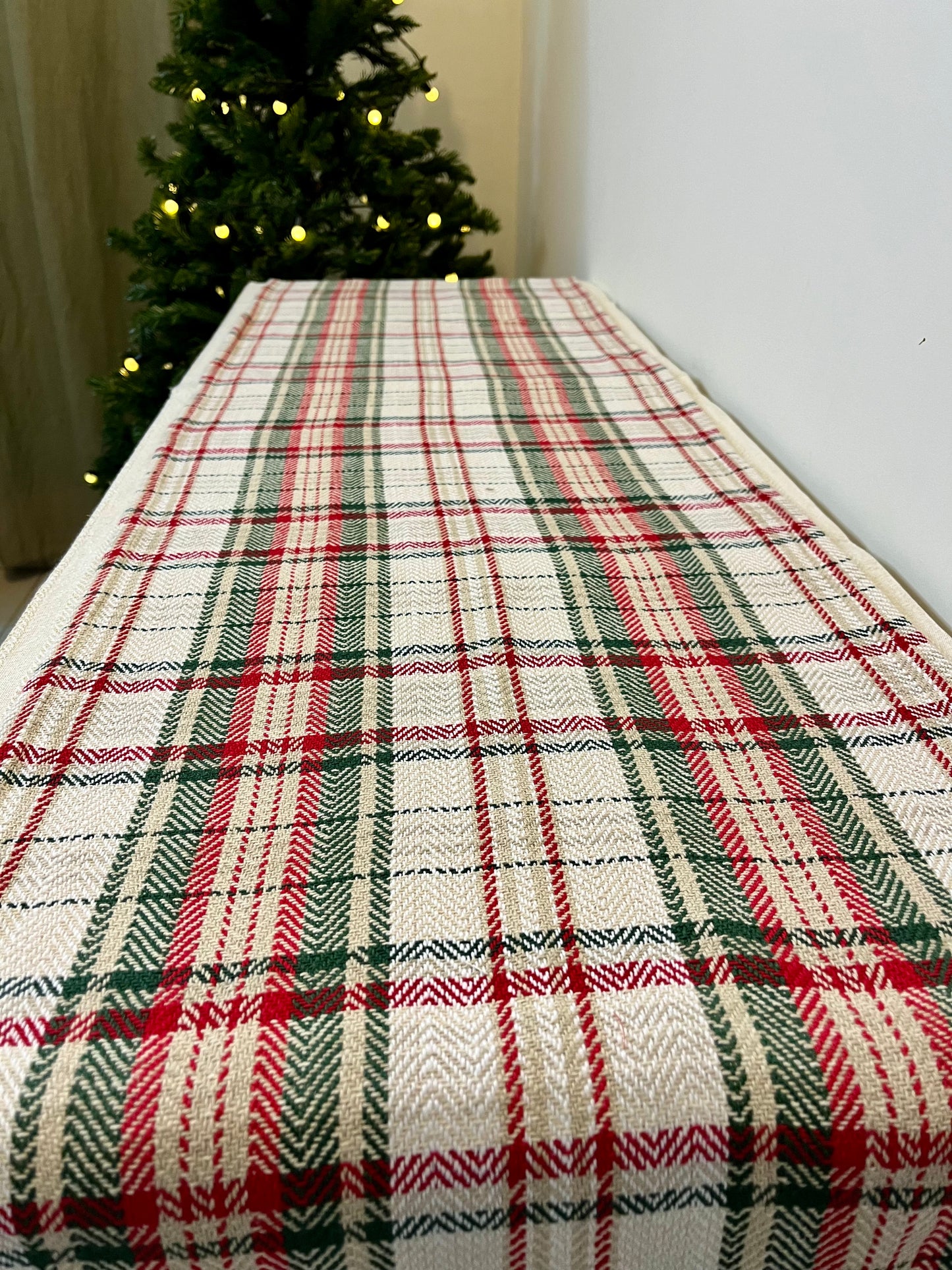 Christmas Runner -  Tartan (Super Long)