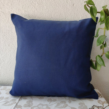 Cushion Cover - Marble Blue - 16x16