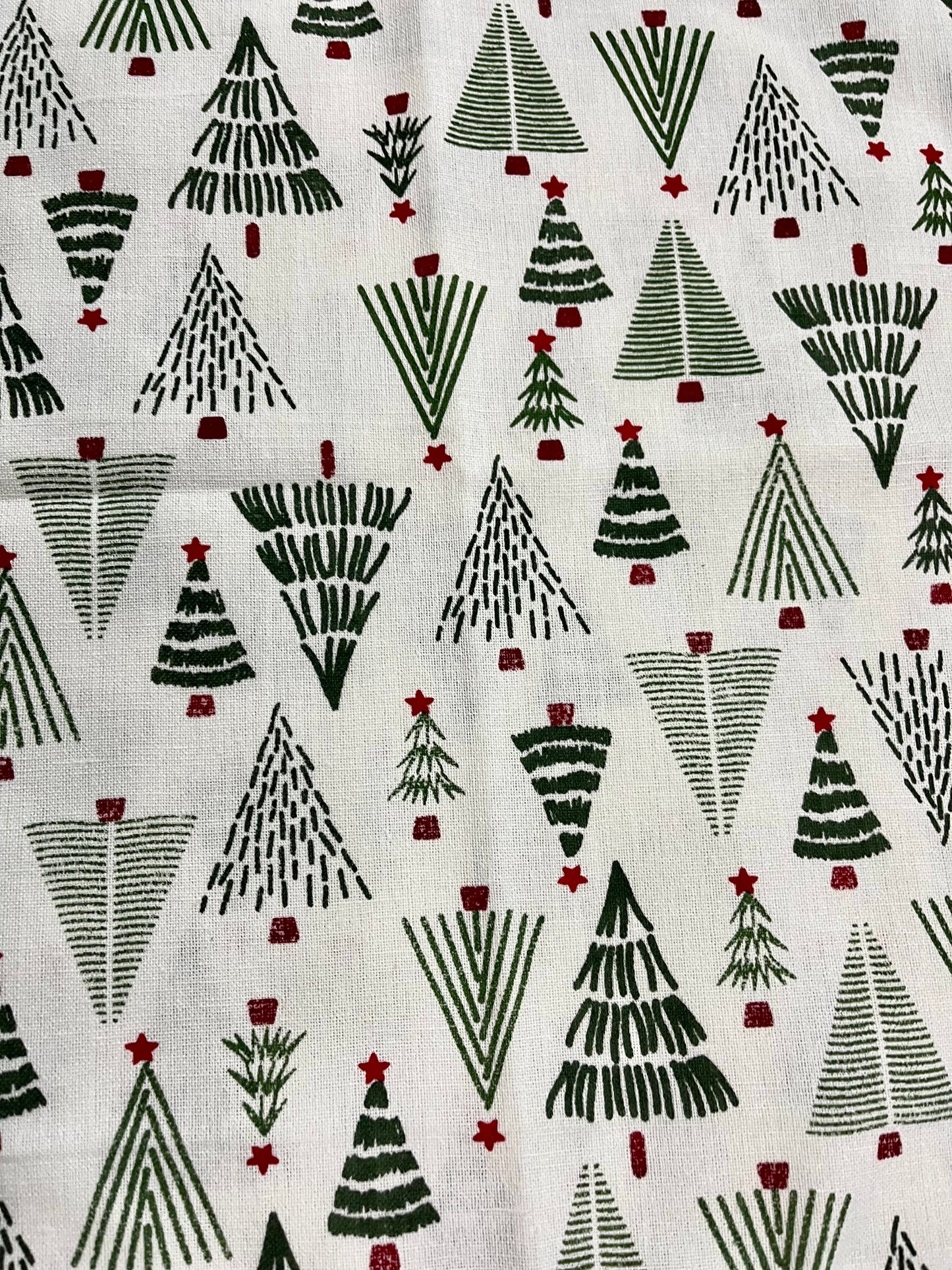 Christmas Bedsheet - All trees