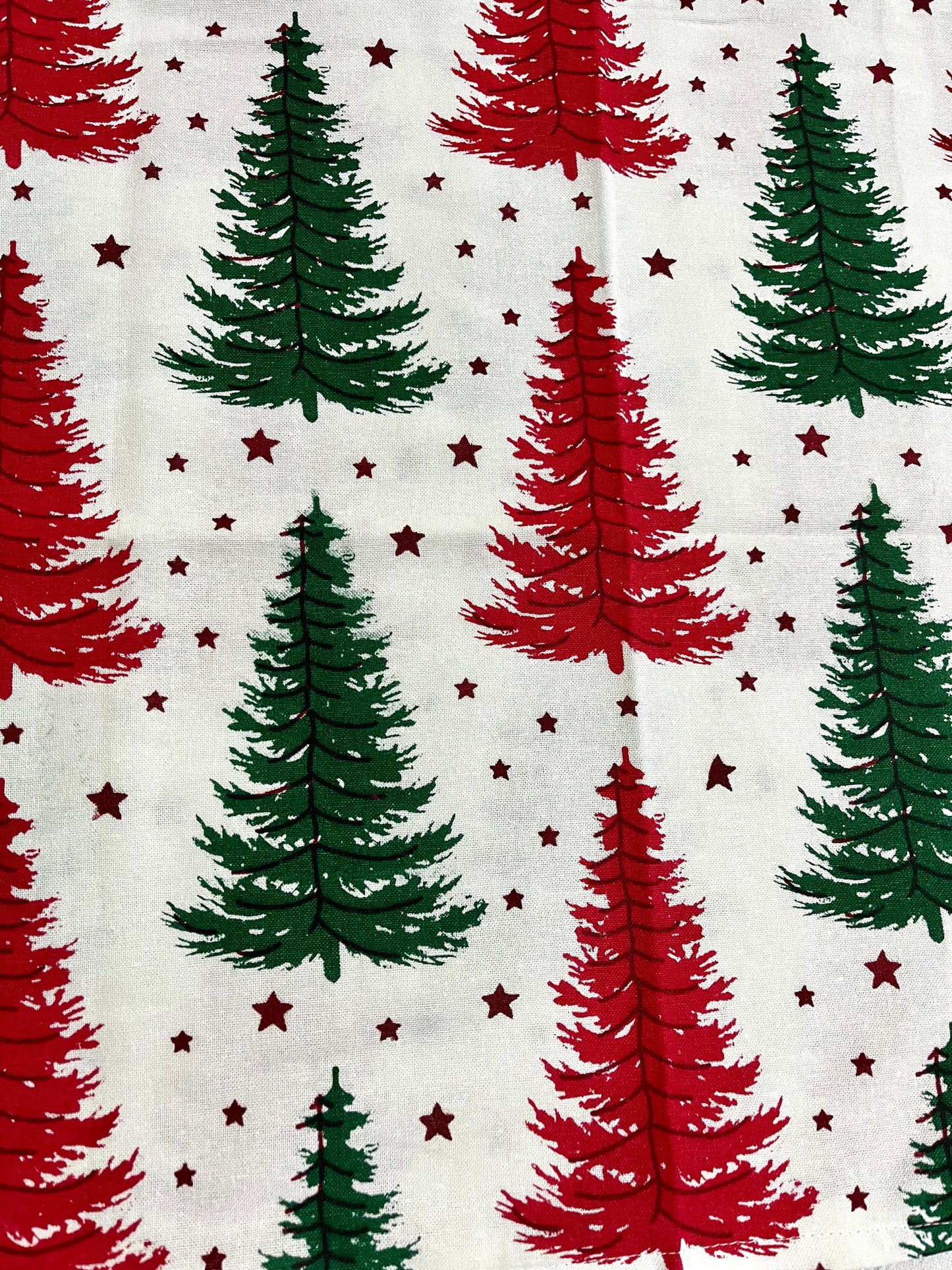 Christmas Bedsheet - Conifers ( Queen)