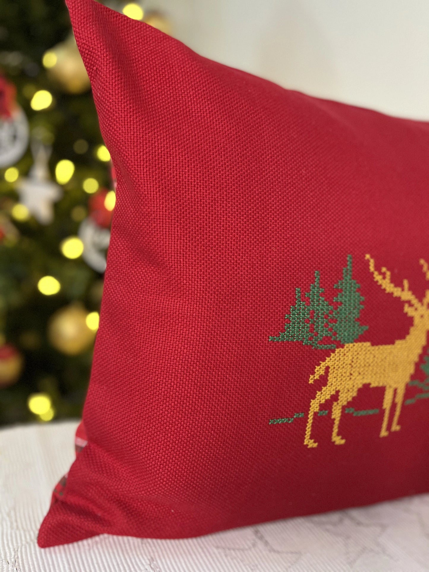 Christmas Cushion cover - Reindeer