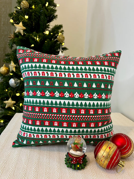 Christmas Cushion Cover - Lil Baubles