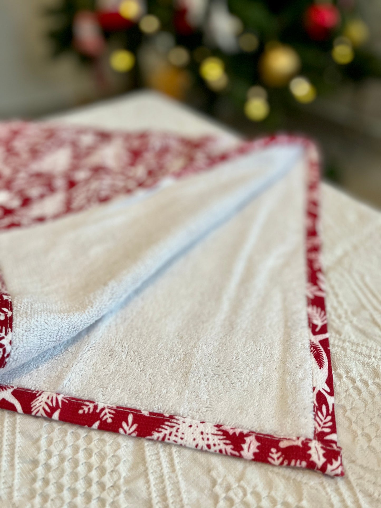 Christmas Hand Towel- Oh Christmas