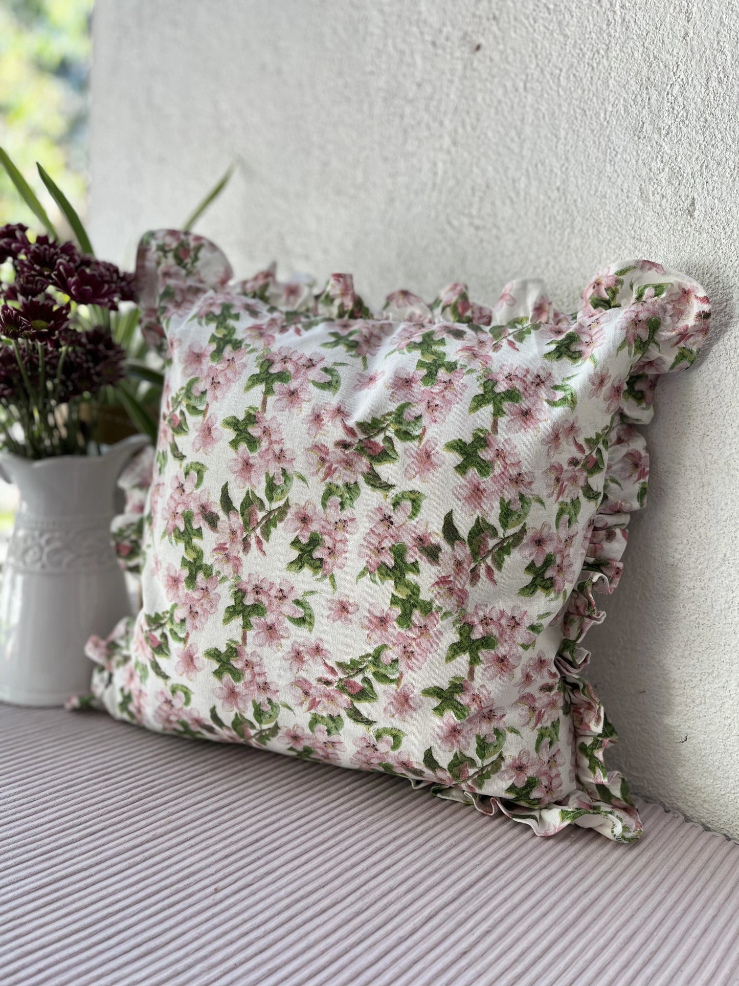 Cushion Cover- Cherry Blossoms