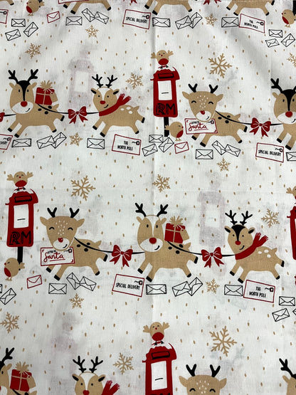 Christmas Bedsheet -Reindeer