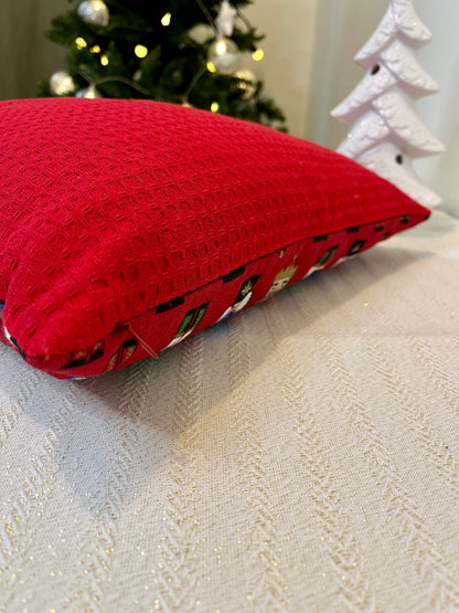 Christmas Cushion Cover - Nutcrackers