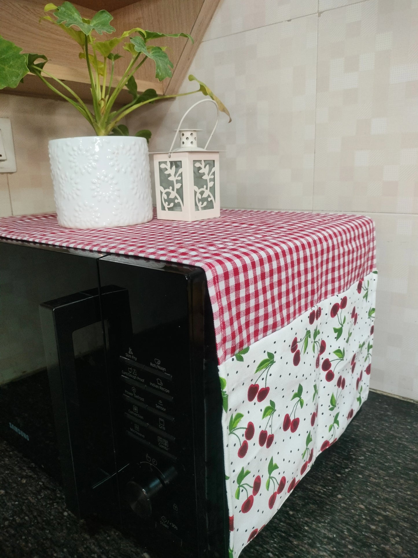 Microwave Cover - Cherry Bunch