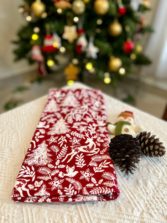 Christmas Hand Towel- Oh Christmas