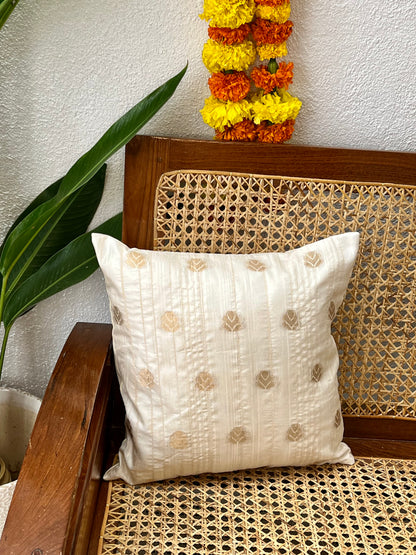 Cushion Cover - Ivory & Rose