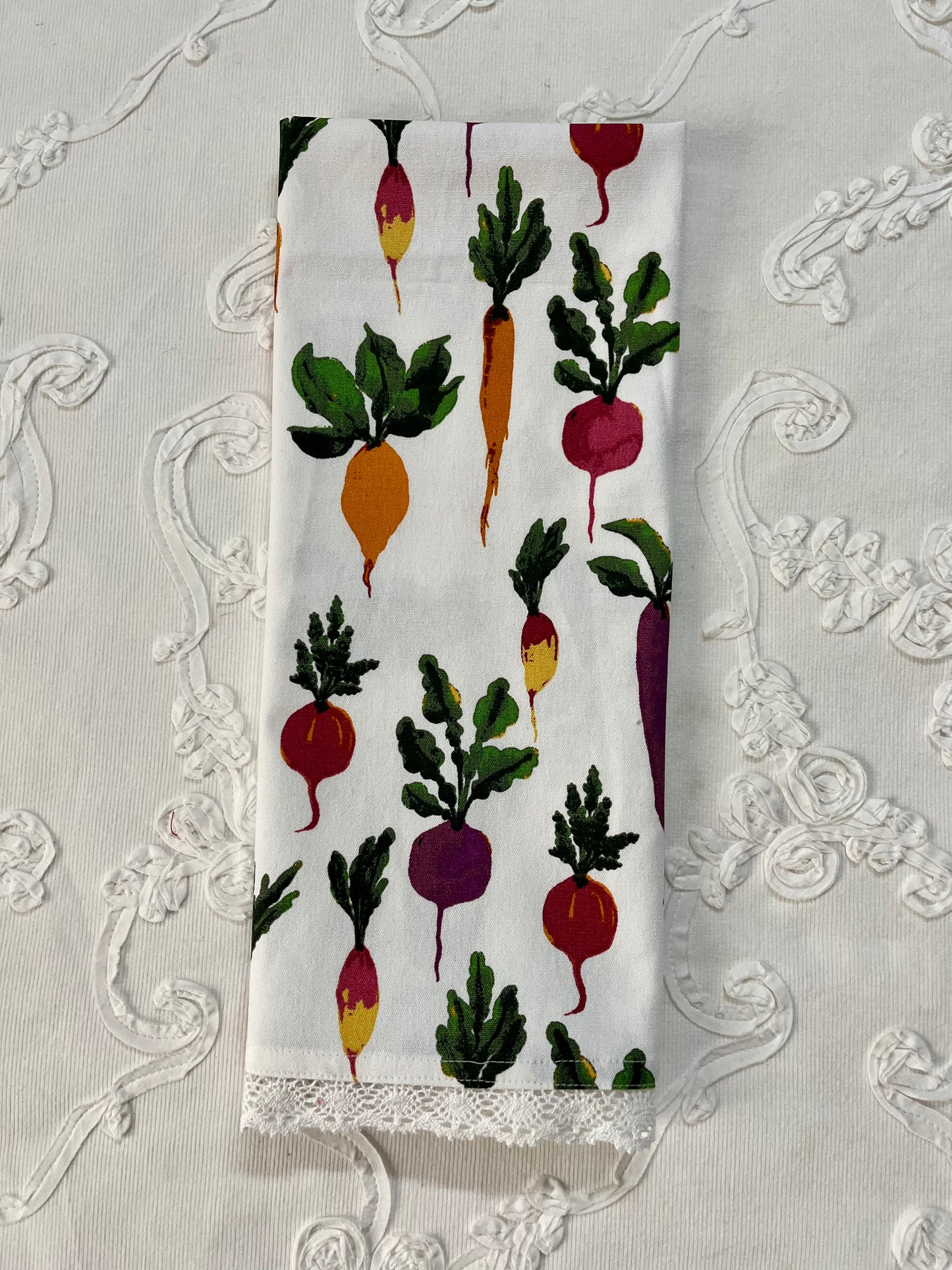 Kitchen Towel- Carrots and Turnips