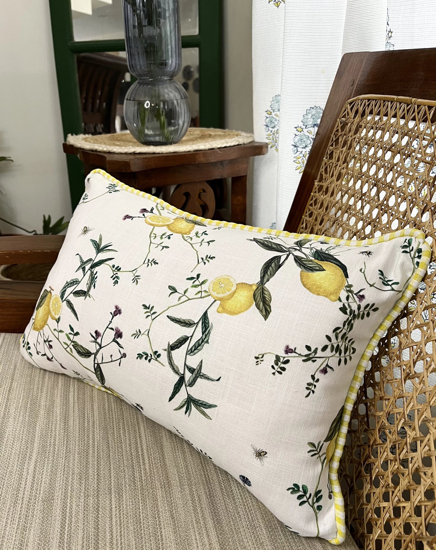 Cushion Cover Lumbar 12x18” - Mojitos