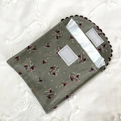 Multipurpose Pouch - Sage n Flowers