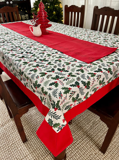 Christmas Tablecloth - Mistletoes