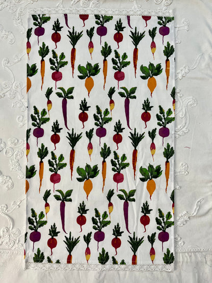 Kitchen Towel- Carrots and Turnips