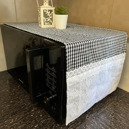 Microwave Cover- Monochrome Beauty