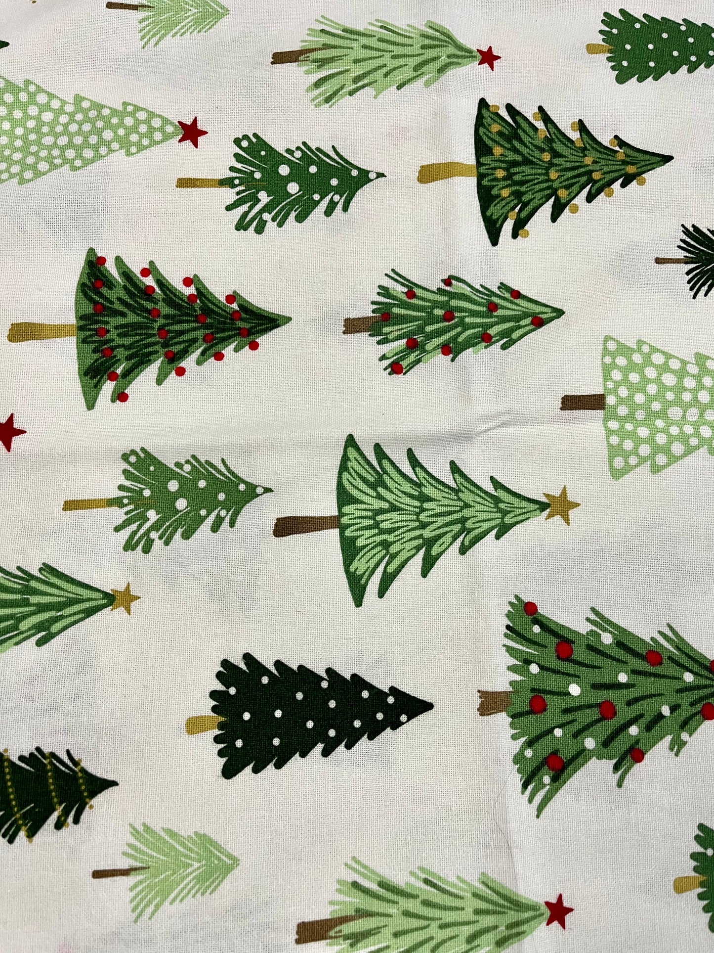 Christmas Bedsheet - Trees n trees ( king)