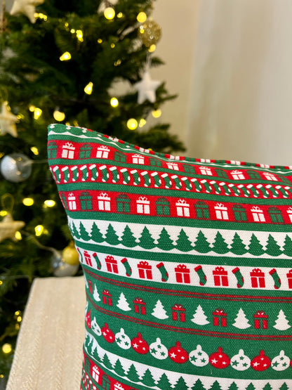 Christmas Cushion Cover - Lil Baubles