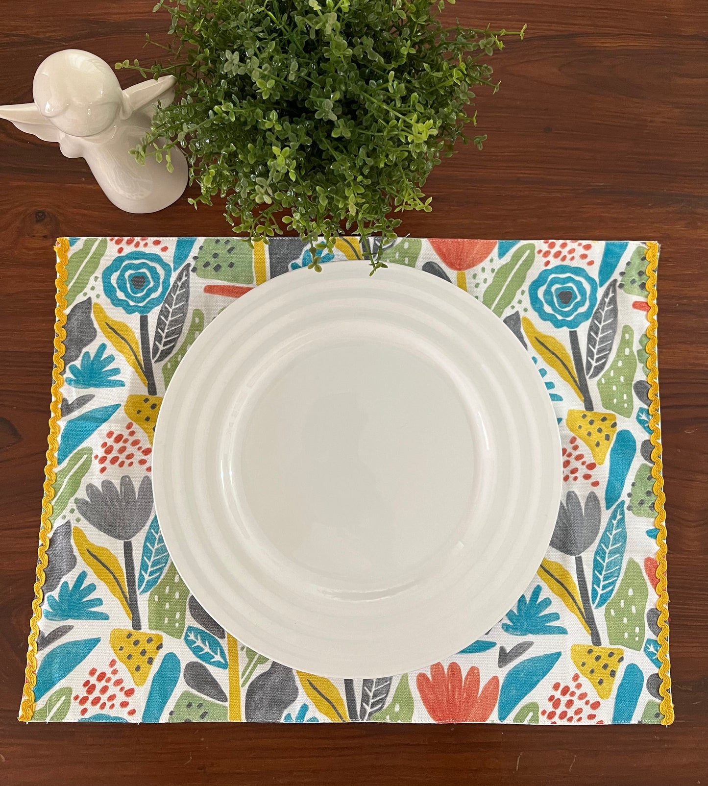 Placemats -  Yellow poppies