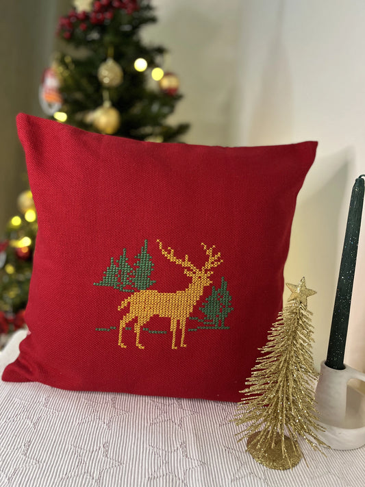 Christmas Cushion cover - Reindeer